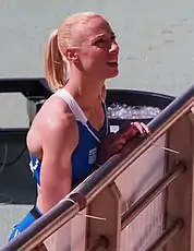 Nikoleta Kyriakopoulou übersprang 4,25&nbsp;m, was nicht für die Finalqualifikation&nbsp;reichte