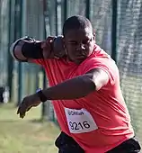 O’Dayne RichardsRang zehn mit 19,08&nbsp;m