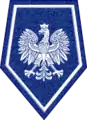 Wappen auf Uniformen der Generalinspektion der polnischen Polizei