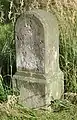 Abzweigstein an der Straße nach Bad Lausick, Kreuzung Colditzer Str./S 49