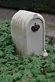 Halbmeilenstein im OT Gesau