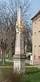 Distanzsäule von 1726 in Mügeln