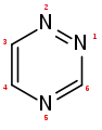 1,2,5-Triazin (falsch)