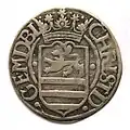 1/24&nbsp;Thaler, Fürstentum Lüneburg, Christian der Ältere 1628 nach Ende der Kipperzeit (Welter 973), Rs.-Umschrift: NACH•R[echtem]•SCHROT•V[nd]•K[orn]