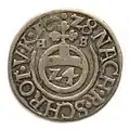 1/24&nbsp;Thaler, Fürstentum Lüneburg, Christian der Ältere 1628 nach Ende der Kipperzeit (Welter 973), Rs.-Umschrift: NACH•R[echtem]•SCHROT•V[nd]•K[orn]