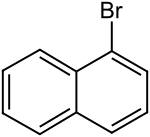 Strukturformel von 1-Bromnaphthalin
