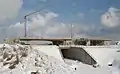 Unterquerung der A&nbsp;73 im Bau (2006)