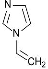 Strukturformel von 1-Vinylimidazol