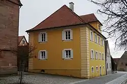 Erstes Pfarrhaus, Schulstraße 5, in Merkendorf