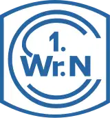 Das Abzeichen des 1. Wiener Neustädter SC