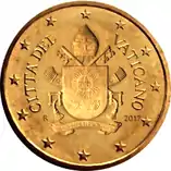 10 Cent Vatikan 5. Serie