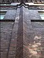 Fassadendetail am evangelischen Gemeindehaus, Berlin-Friedrichshagen