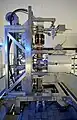 10-MeV-Elektronenbeschleuniger (Fa. Mevex, Kanada). Großgerät am IOM. (© IOM; Foto: Jan Woitas)