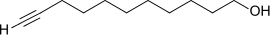 10-Undecinol-Struktur
