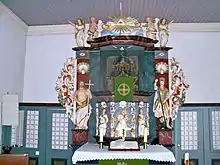 Kapelle von Ummeln (Algermissen), Kanzelaltar
