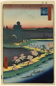 23. Renrin-no-Azusa Baum im Azuma-Wäldchen