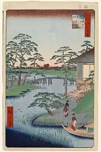 106. Mokubōji und Gemüsefelder am Uchi-kawa