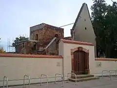Kirchenruine Zöbigker („Fahrradkirche“)