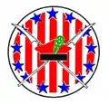 Wappen der polnischen 111. Schwadron mit Kriegssensen