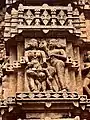 Erotische Szene am Bhoramdeo-Tempel