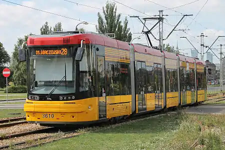 Straßenbahn-Gelenktriebwagen Pesa&nbsp;Jazz&nbsp;Duo