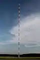 Der 137 Meter hohe Reservesendemast