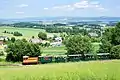L18H auf der Museums-Industriebahn Veksl – Mladějov na Moravě