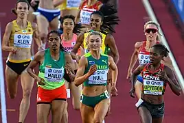 WM 2022 Oregon, 1500-m-Halbfinallauf 1, 8. Platz