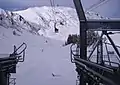 Die Wanglspitze, von der Talstation der 150er Tux her gesehen.