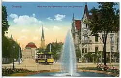 … und auf dem Bahnhofsvorplatz