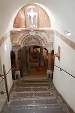 Treppe zur Kapelle