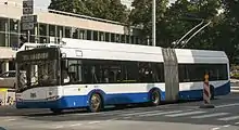 Riga: ältere Frontgestaltung mit geteilter Frontscheibe