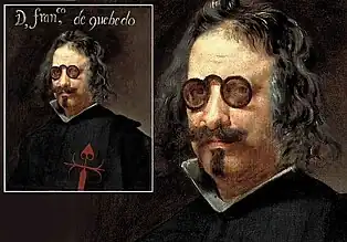 1618–1639 Spanien, Dichter Francisco de Quevedo