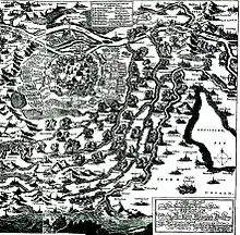1683, brennende Dörfer um Wien