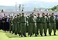 Männer der ATJ Lučko am 16. Jahrestag der Operation Oluja in Knin (2011)