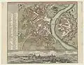 Stadtplan um 1755, komplett überbaut