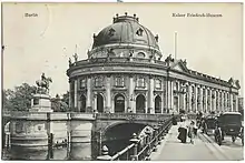 Kaiser-Friedrich-Denkmal vor dem heutigen Bode-Museum in Berlin (zerstört)