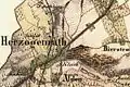 Herzogenrath auf der Uraufnahme von 1846