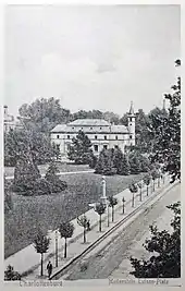 Ansicht vom Luisenplatz Richtung Osten, Postkarte um 1900