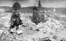 Zerstörungen im Jüdischen Viertel von Jerusalem