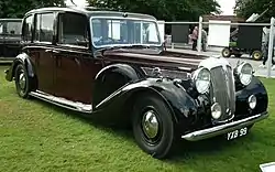 Daimler DE36 Landaulette von König George VI. (Hooper oder Barker)