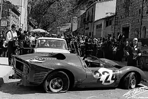 Startnummer 224 bei der Targa Florio am 14. Mai 1967