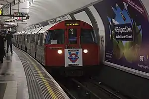 Letzter Einsatz eines 1967 Tube Stock im Mai 2011