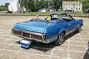 1973 Mercury Cougar Cabriolet Heckansicht