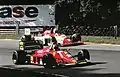 Stefan Johansson während des Großen Preises von Europa 1985