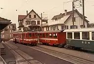 Endstation Altstätten 1986 mit ABDeh&nbsp;4/4&nbsp;6