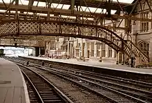 Bahnhofshalle in Perth