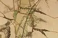 Frelenberg auf der Uraufnahme von 1846