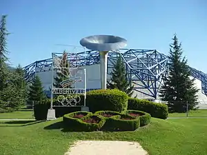 Die Olympiahalle von Albertville (2013)