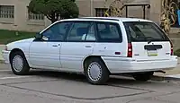 Kombi, Heckansicht